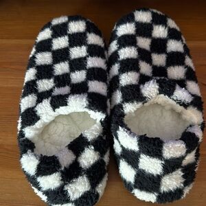 Checkered Slippers